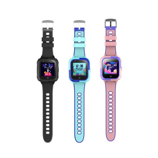 blue black pink watches